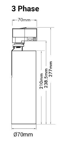 Piper Track 35W Vit
