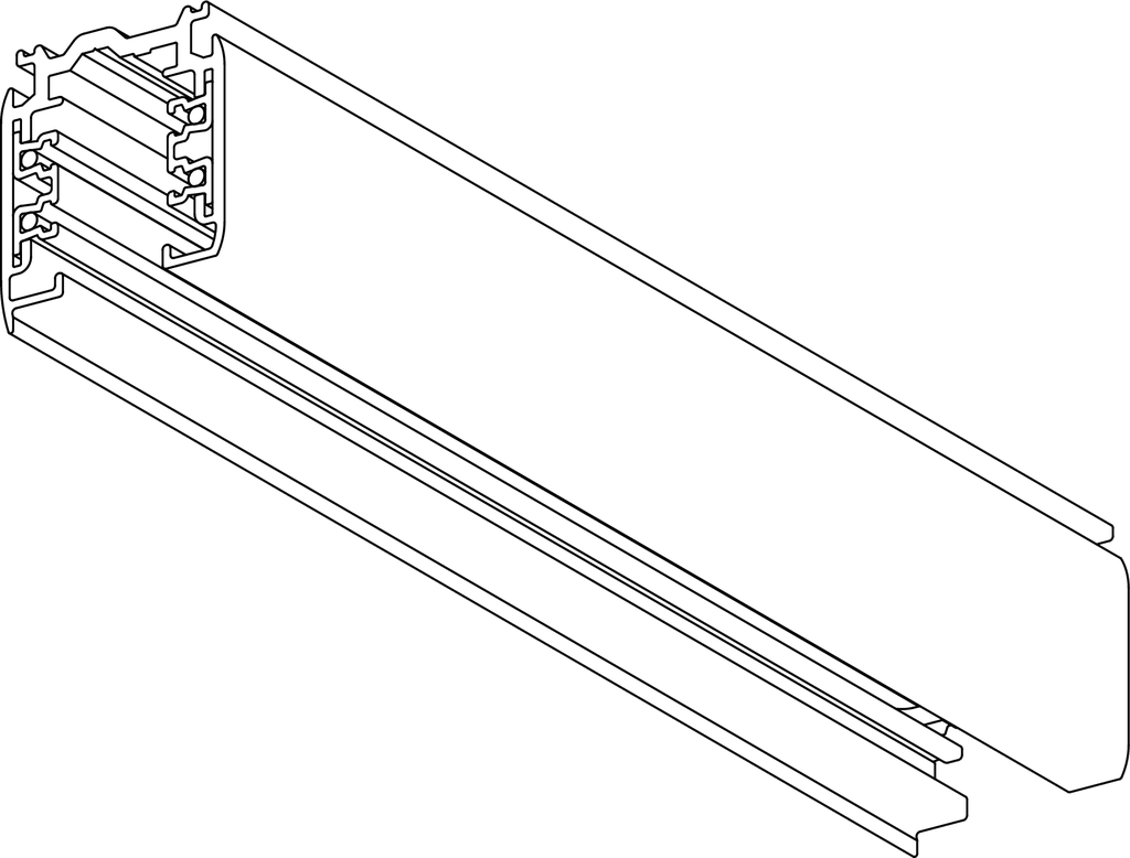 Skena FP PRO 3-Fas 2M Svart