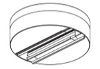 Rail FP Fix-Point adapter 3-Phase GA70 Black