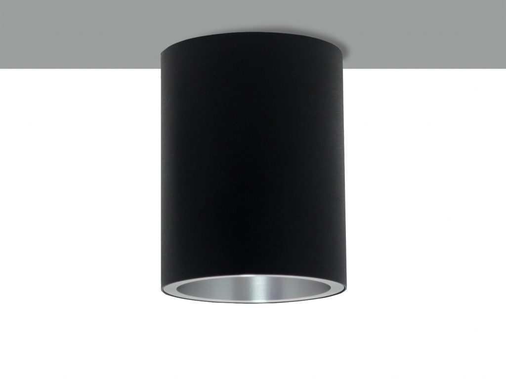 QOO.01 Rör Svart Utanpåliggande höjd 13cm