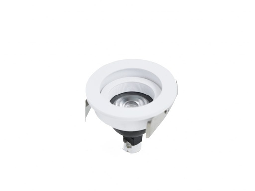 QUALE.003L GU10 Infällt Tak dia 8cm Vit