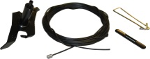 [RAFPCBXSKB12RKIT] Skena FP Pendelkit 3m med Snabbfäste SKB12 Svart